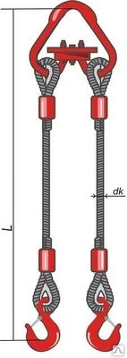 Фото Строп Канатный Двухветевой (2СК)