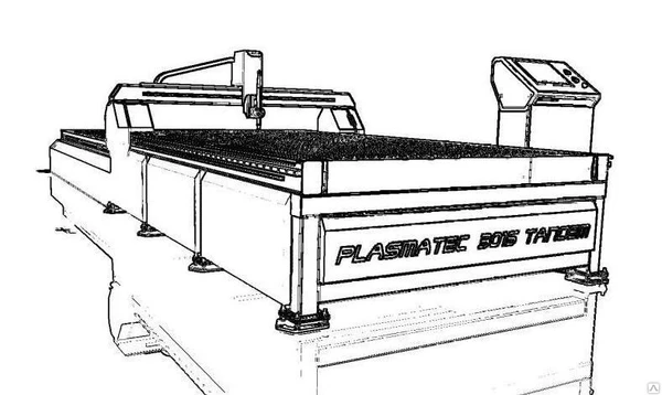 Фото Станок ЧПУ для плазменной резки металла FMGroup УПМР-3015 TANDEM