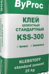 фото Клей цементный стандартный KSS-300 25 кг ByProc (Бипрок)