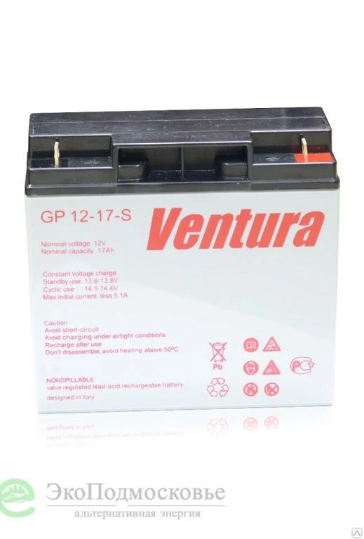 Фото Аккумулятор Ventura GP 12-17S