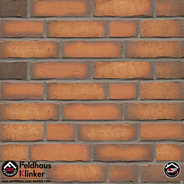 Фото Клинкерная плитка Feldhaus Klinker R758NF14 Vascu terracotta calino