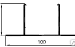 фото U-профиль 100х45х1.6