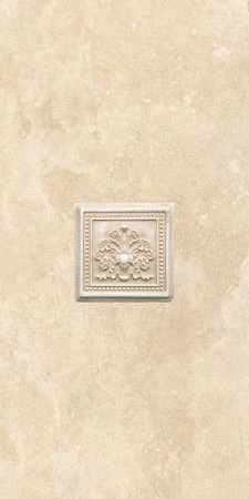 Фото Плитка керам. KERLIFE Pietra Beige Arte 125х125 вставка