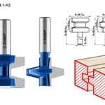 фото Фреза шип-паз набор Зубр 28731-38.1-H2