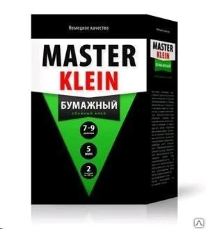 Фото Клей обойный Master Klein "ДЛЯ БУМАЖНЫХ ОБОЕВ" уп. 500 г