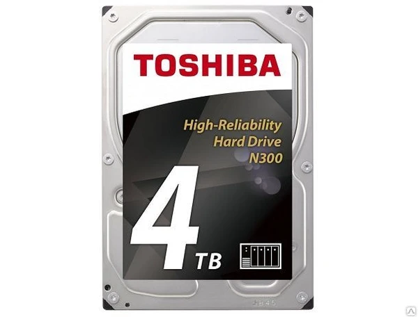 Фото Жесткий диск 3.5" 4Tb Toshiba N300 HDWQ140EZSTA, 7200rpm, 128Mb, 
SATA3