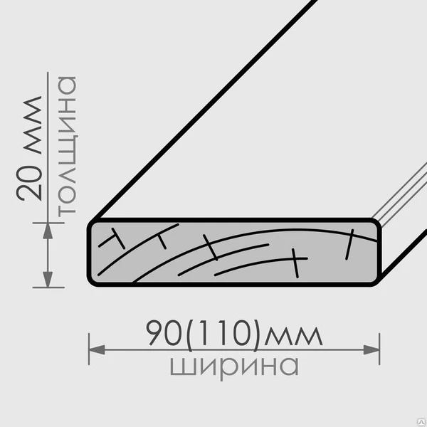 Фото Планкен 20х140х3000 мм сорт сосна
