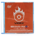 фото DVD-RW VIDEX SLIM 4x