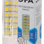 фото Лампа светодиодная JC-7w-220V-corn ceramics-840-G4 560лм ЭРА Б0027860