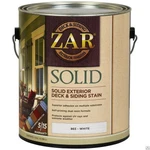 фото Пропитка по дереву ZAR SOLID COLOR DECK &amp; SIDING EXTERIOR STAIN 0,946л.