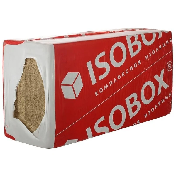 Фото Базальтовый утеплитель Isobox Инсайд 1200x600x50 / 6 пл.