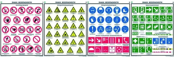 Фото Знаки пожарной безопасности светоотражающие