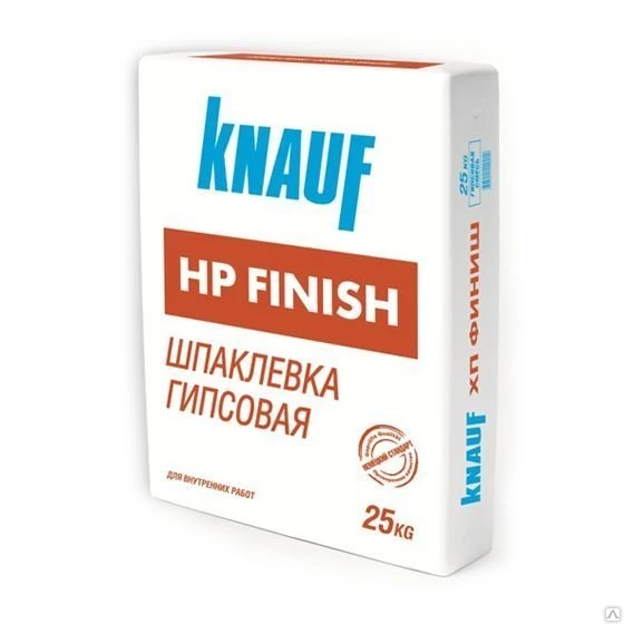 Фото Шпаклевка гипсовая "HP-Финиш" КНАУФ 25 кг