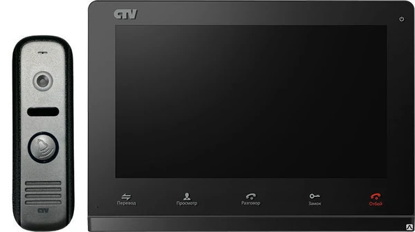 Фото CTV-DP3110 BS Комплект цветного видеодомофона 10" CTV