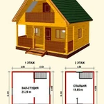 фото Готовый проект садовых домов