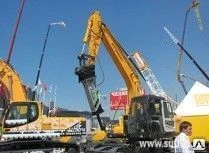 Фото Аренда гидромолота на базе Hyundai R-140