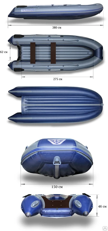 Фото Лодка Флагман 380 IGLA надувная ПВХ
