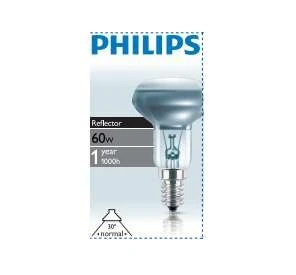 Фото Лампа накаливания Refl 60Вт E14 230В NR50 30D 1CT/30 Philips 923348744206