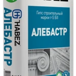 фото ХАБЕЗ Гипс строительный -Алебастр 25 кг