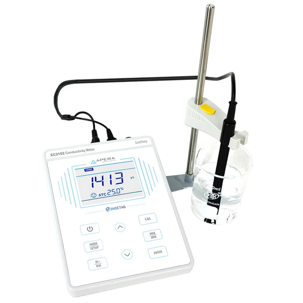 Фото Настольный кондуктометр ЭКОСТАБ EC2102 с поверкой