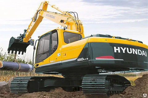 Фото Гусеничный экскаватор HYUNDAI R180NLC-9S