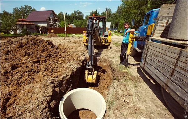 Фото Копка колодцев