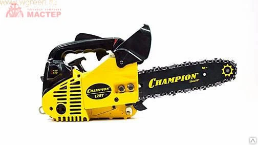 Фото Бензопила CHAMPION 125Т-10"-3/8"-1,3-40Е