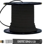 фото EASTEC GR 40-2 CR, M=40W (200м/рул.), греющий кабель с УФ защитой самрег