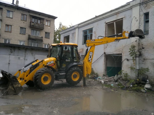 Фото Аренда экскаватора-погрузчика JCB 3CX Super