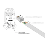 Фото №5 Джек комп. RJ45 8P-8C кат.5е (с экраном) (уп.100шт) REXANT 05-1023