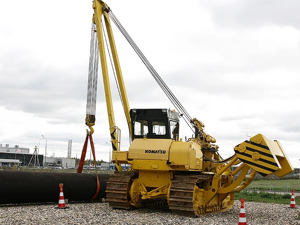 Фото Предлагаем услуги Трубоукладчика KOMATSU D 355