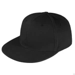 фото Бейсболка Unit Snapback с прямым козырьком, черная