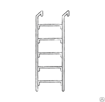 Фото Лестница водосточная ВЛ-2 (круг ф22) 1м/п