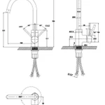 фото Kaiser Merkur 26544 Смеситель для кухни Kaiser