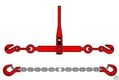 Фото Стяжка цепная 2тн цепь 8мм