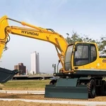 фото Колесный экскаватор Хендай HYUNDAI R140W-9S