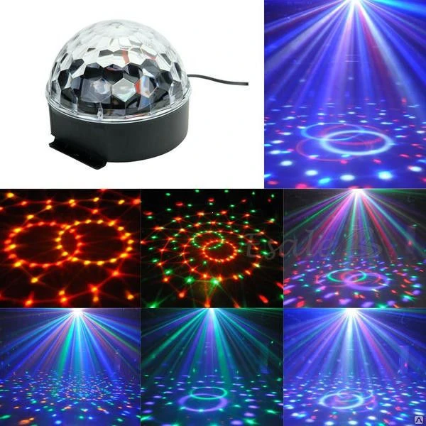 Фото Диско-шар MP3 Led Magic (6 цветов)