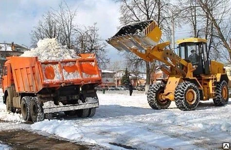 Фото Вывоз снега с утилизацией