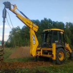 фото Аренда ямобура на базе JCB 3CX