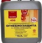 фото Препарат огнезащитный NEOMID 450 пластиковая канистра 10 кг готовый раствор