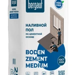 фото Наливной пол Bergauf Boden Zement Medium, 25 кг