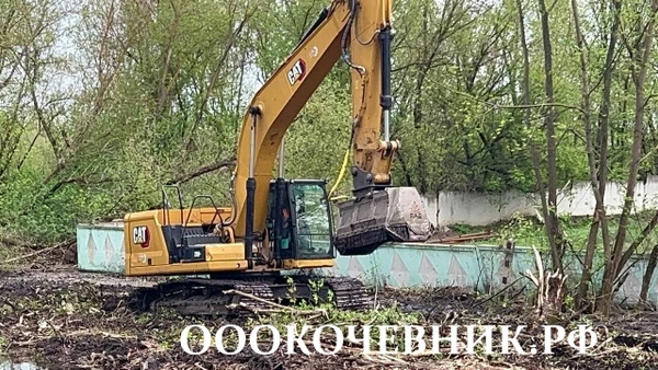 Фото Расчистка территорий от деревьев, кустарников и корней