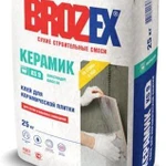 фото Клей для плитки KS 9 Керамик Brozex 25кг