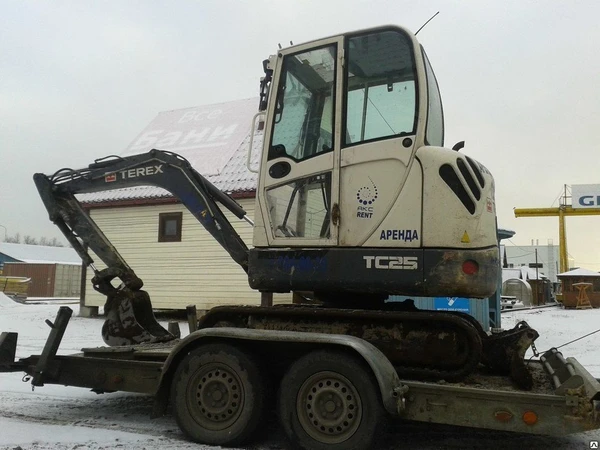 Фото Аренда мини-экскаватора Terex TC 25