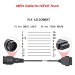 Фото №5 Переходник Iveco- 38 pin на OBD2