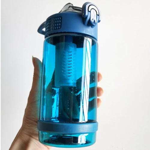 Фото The Best Gift of Mini Sports Water Bottle BPA Free With Activated Carbon Filter