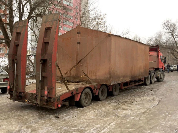 Фото Услуги аренды трала.Перевозка гаражей