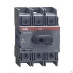 фото Рубильник без ручки OT125F3 3п 125А 400/750В AC/DC IP20 ABB