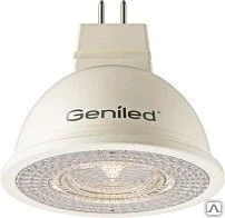 Фото Светодиодная лампа Geniled GU5.3 MR16 8W 2700 К 50х48 мм