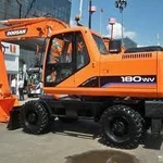 фото Аренда экскаватора колос. DOOSAN 180 объем ковша 0.9 м3